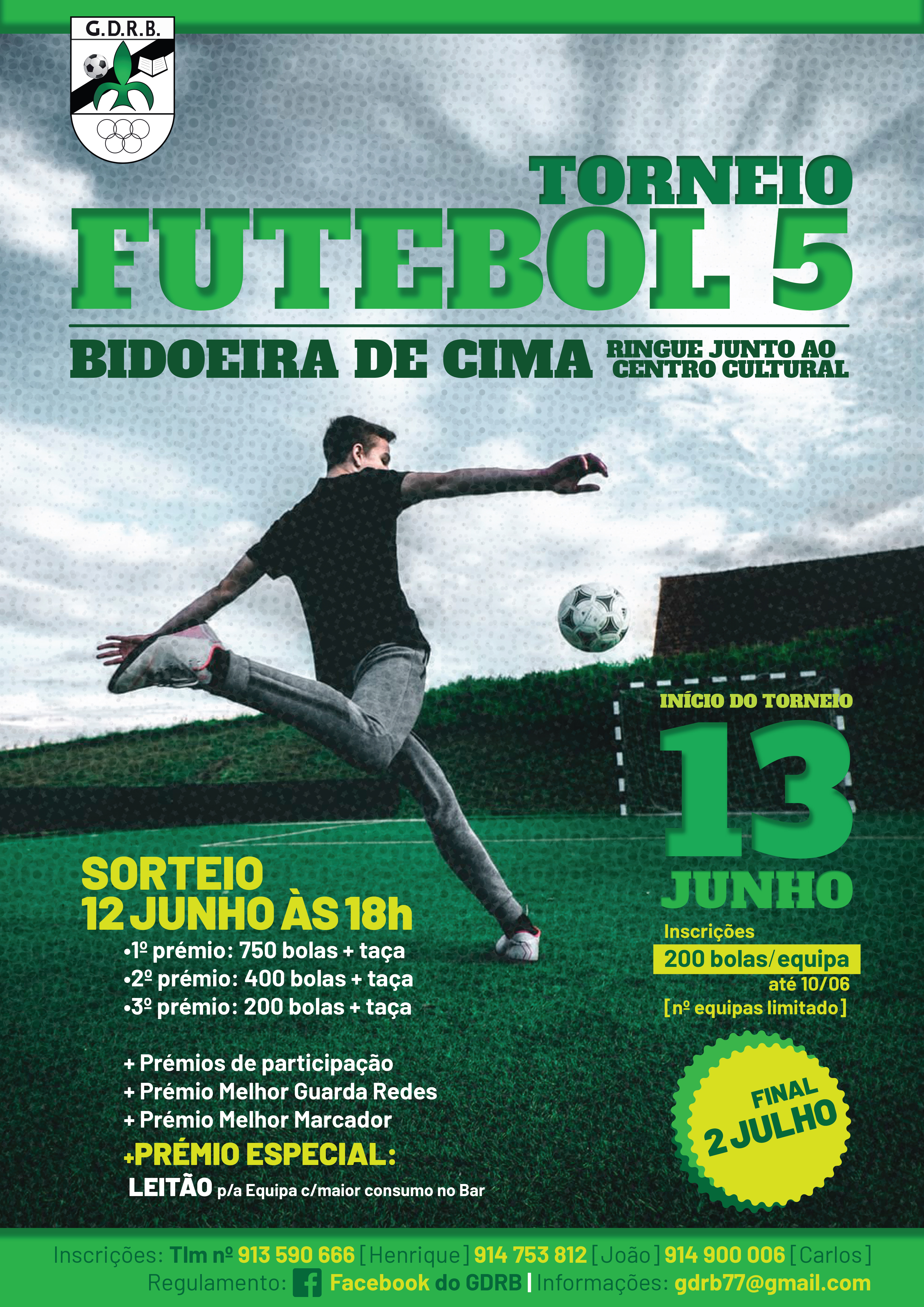 Imagem TORNEIO DE FUTEBOL 5