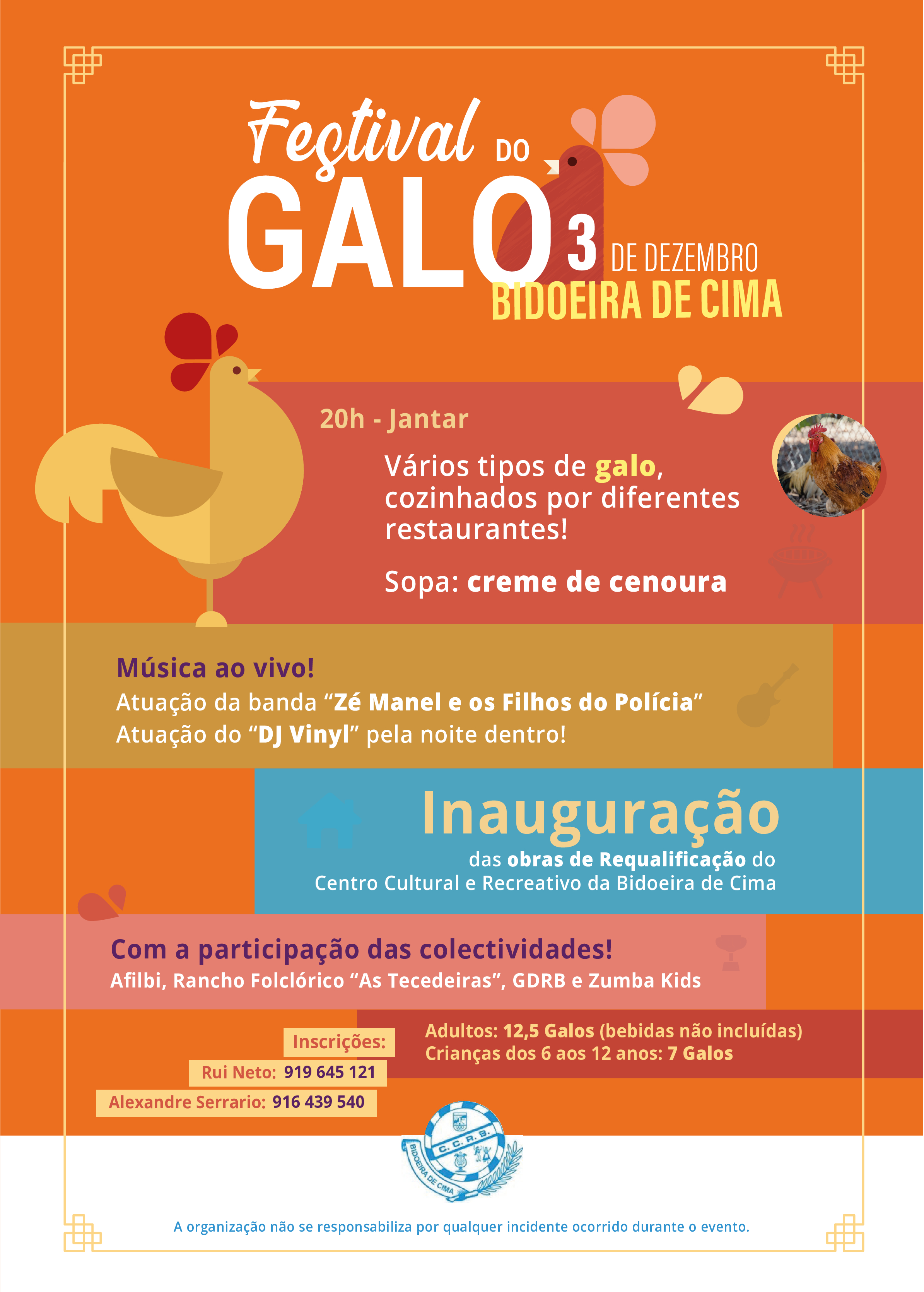 Imagem Inauguração das Obras de Requalificação do Centro Cultural de Bidoeira de Cima