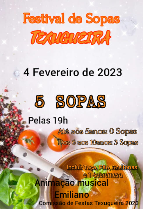 Imagem Festival de Sopas em Texugueira