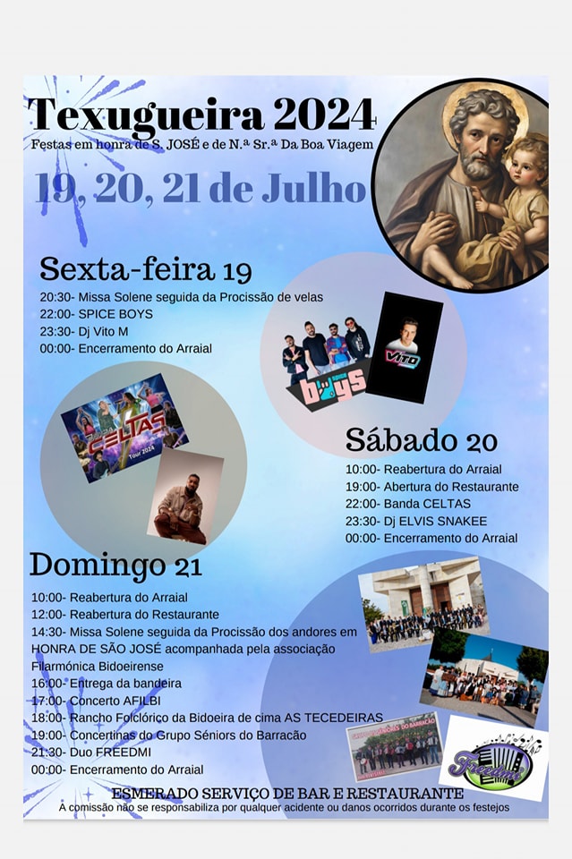 Imagem Festas da Texugueira - 19, 20 e 21 julho