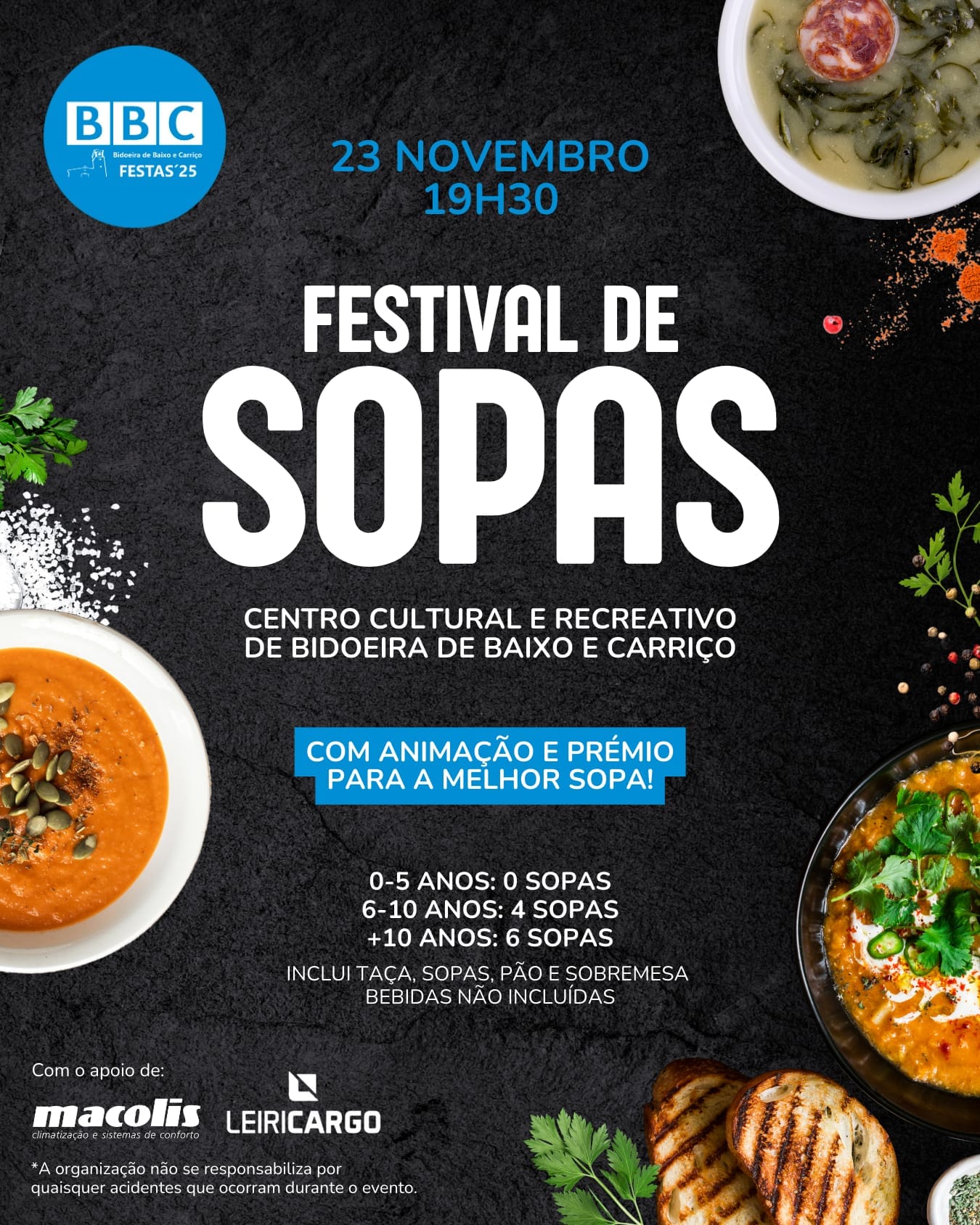 Imagem Festival das Sopas -BBC - 23 novembro 2024