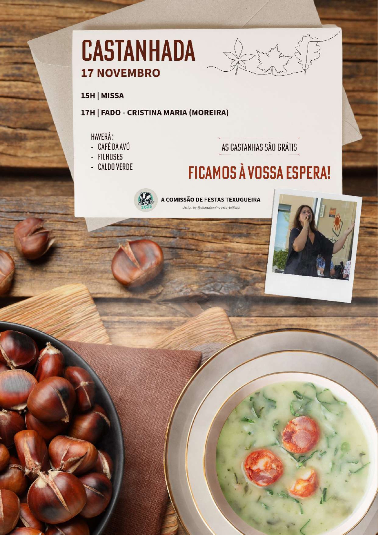 Imagem Castanhada - Comissão de Festas da Texugueira - 17 novembro