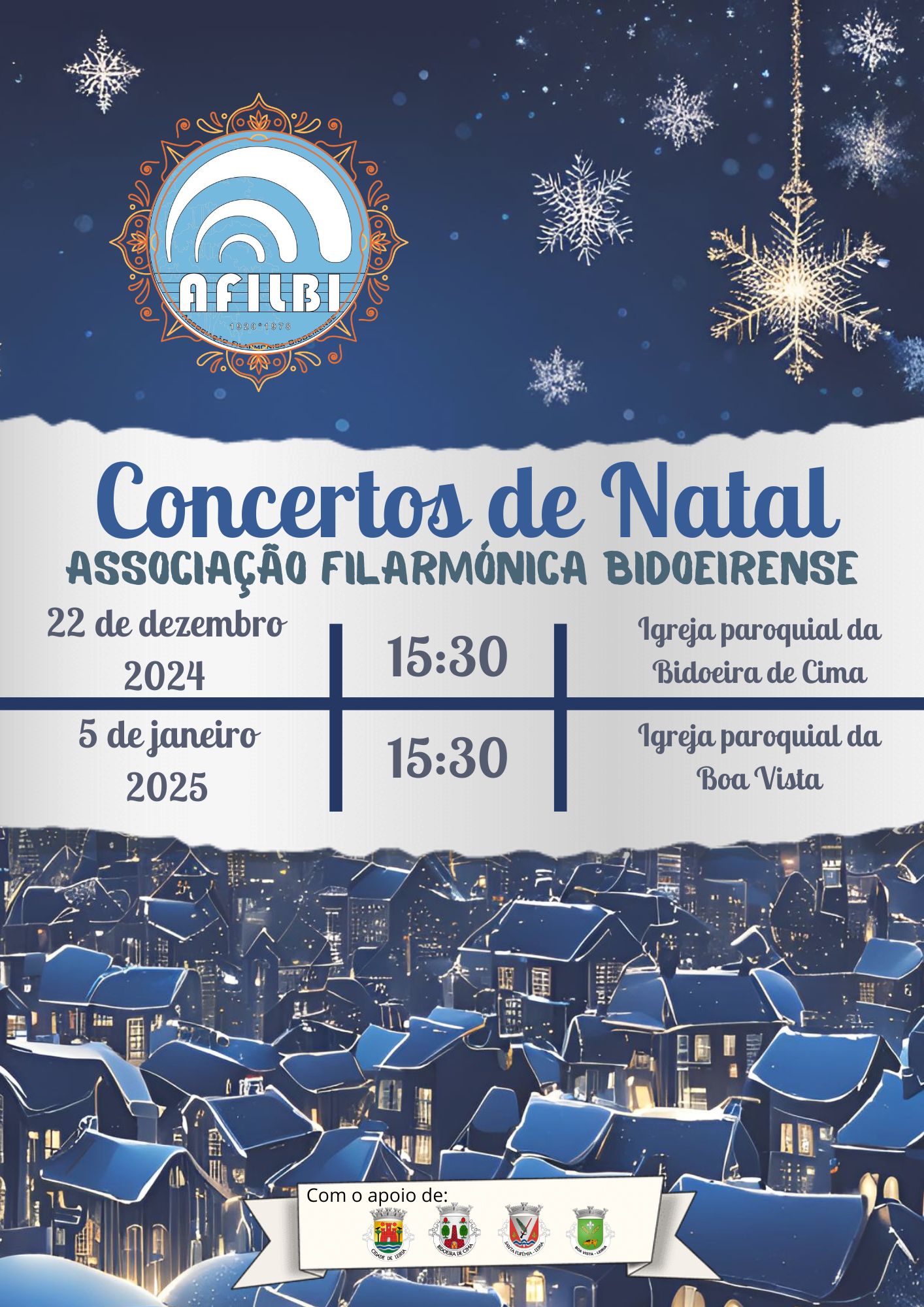 Imagem Concerto de Natal - AFILBI - 22 dezembro 15h30