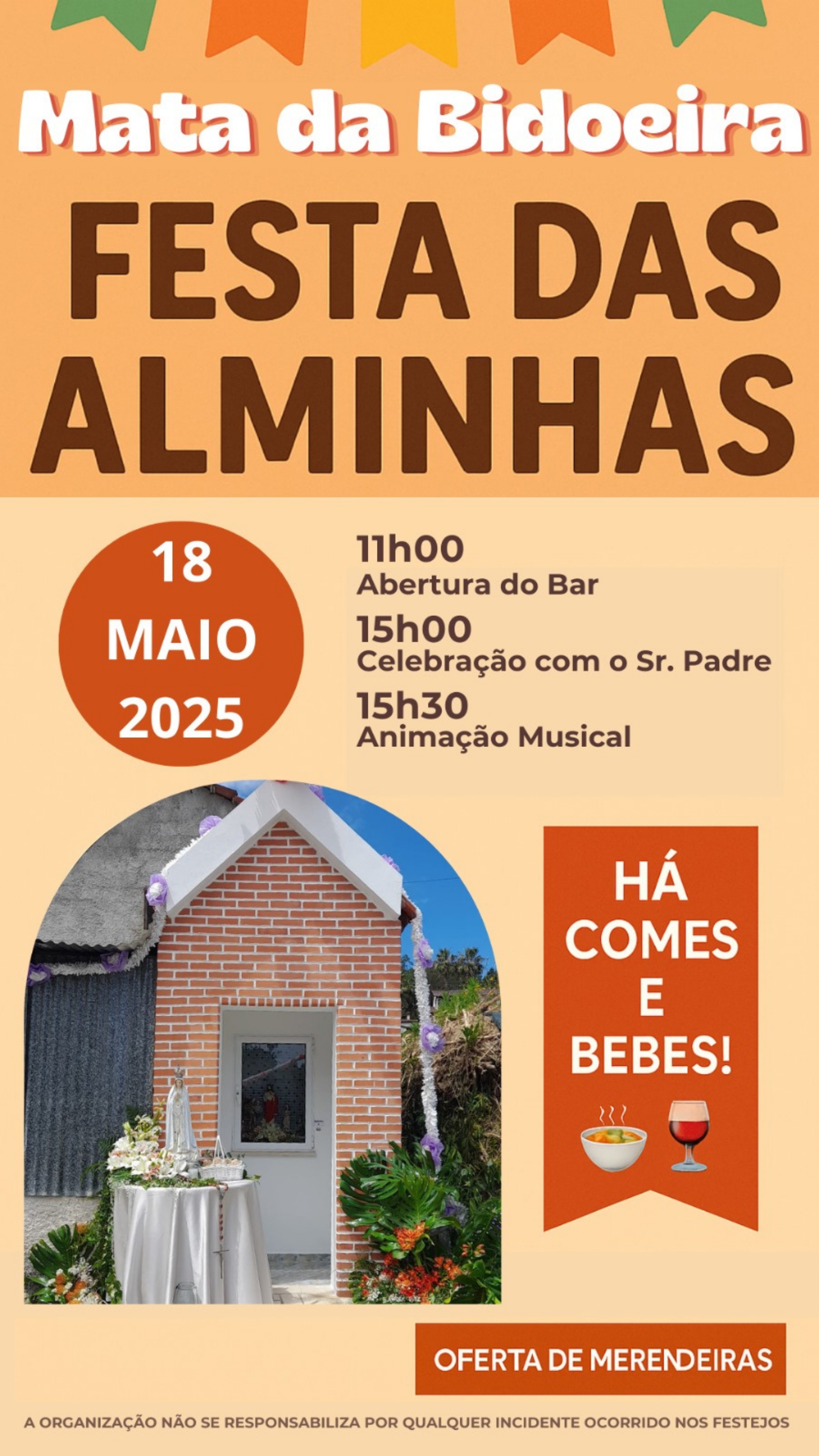 Imagem Festa das Alminhas - Mata da Bidoeira - 18 maio - 15h00