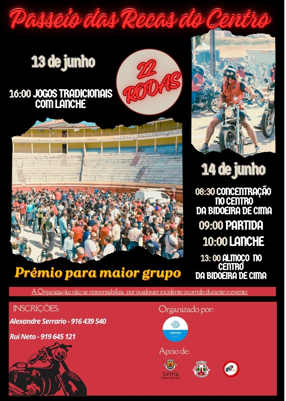 Notícia Passeio das recas do Centro - CCRB - 13 e 14 junho