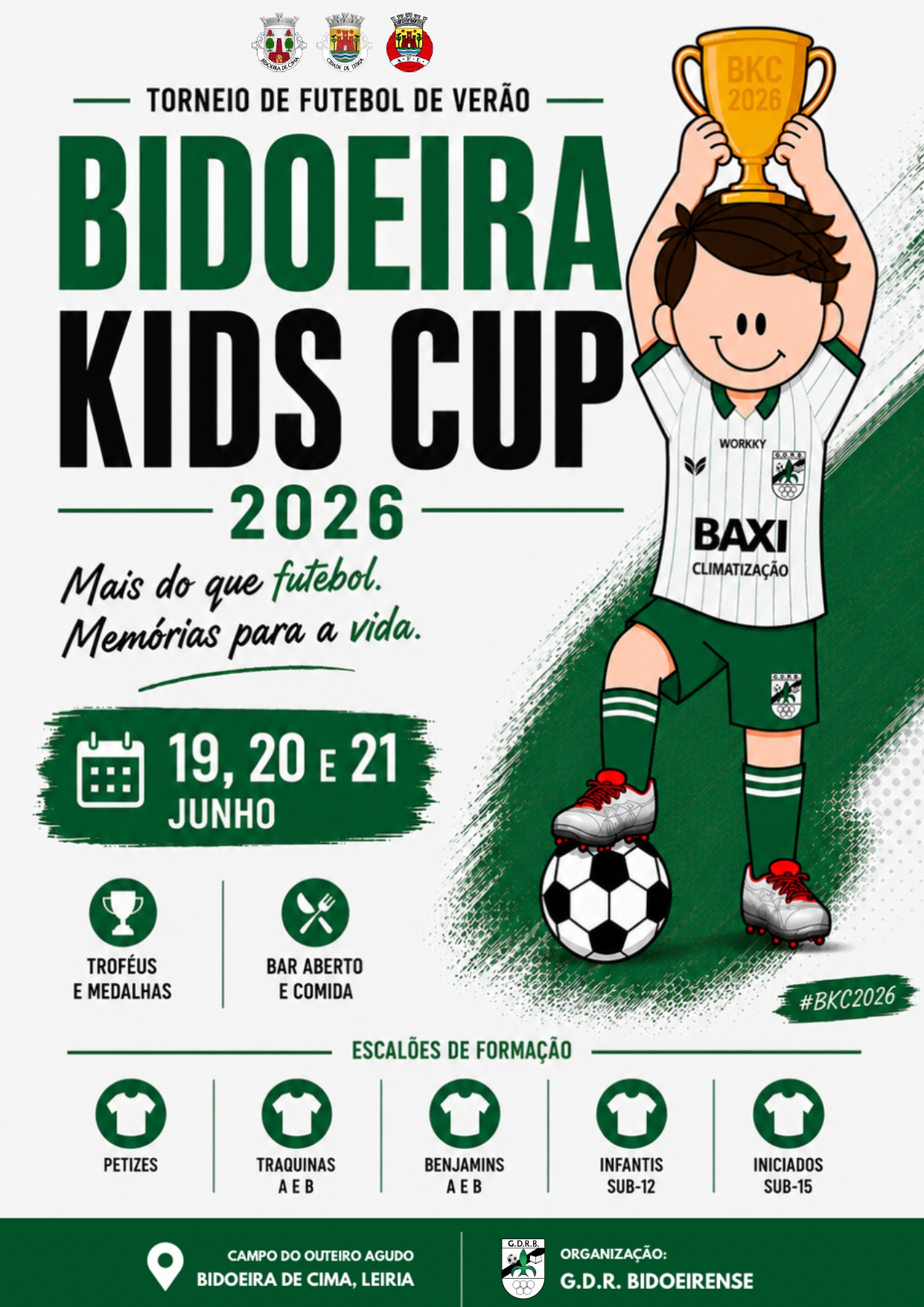 Imagem Torneio de futebol - BIDOEIRA KID´S CUP - 19 a 21 junho