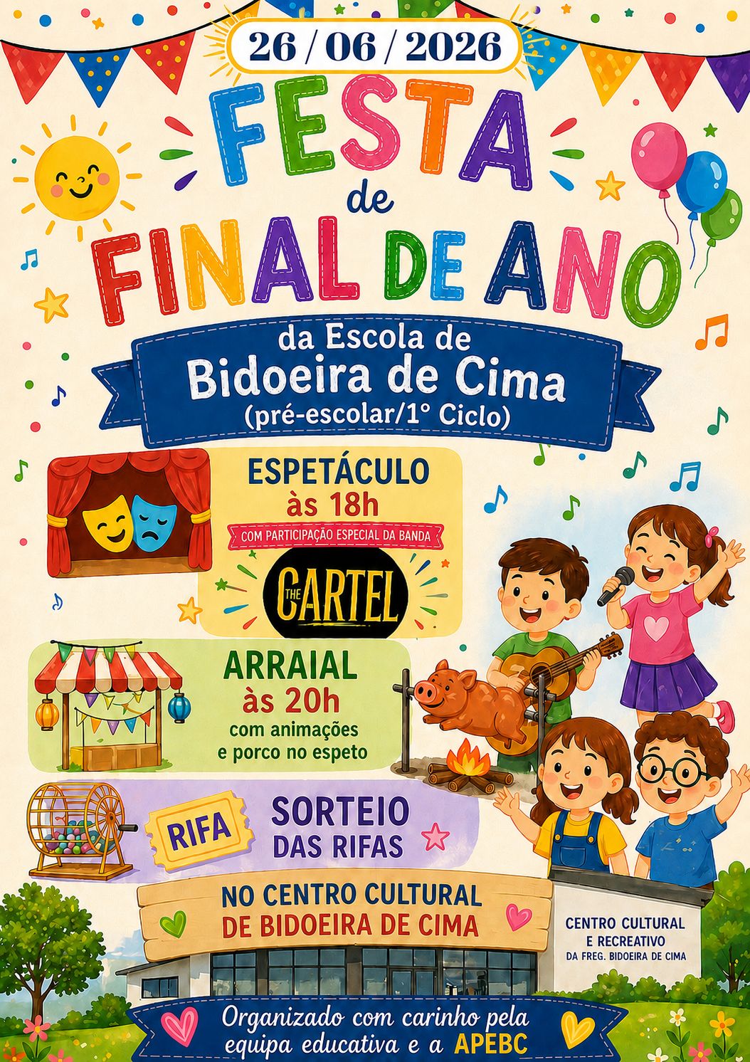 Imagem APEBC - Festa encerramento Ano letivo