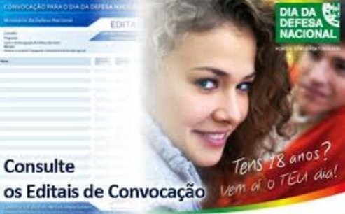 Imagem Convocação para o Dia da Defesa Nacional